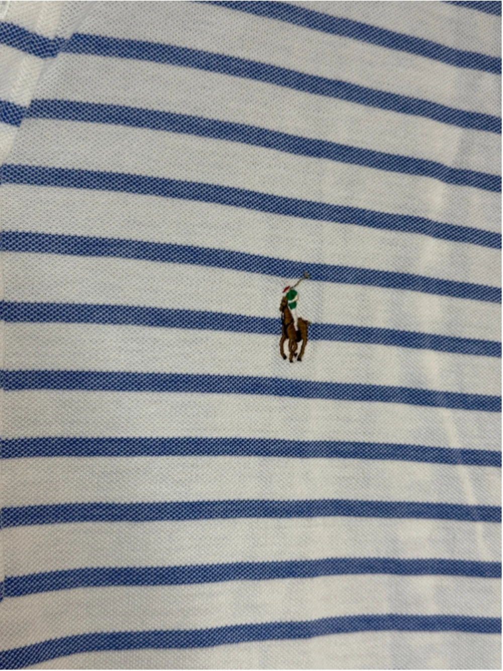 Polo Ralph Lauren Knit Oxford Striped Polo Shirt XL